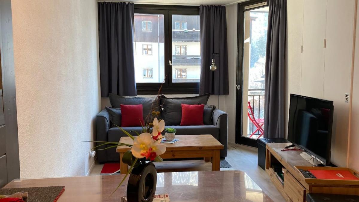 Chamois De Chamonix, Confortable 2 Pièces, Balcon, Parking Gratuit Appartamento