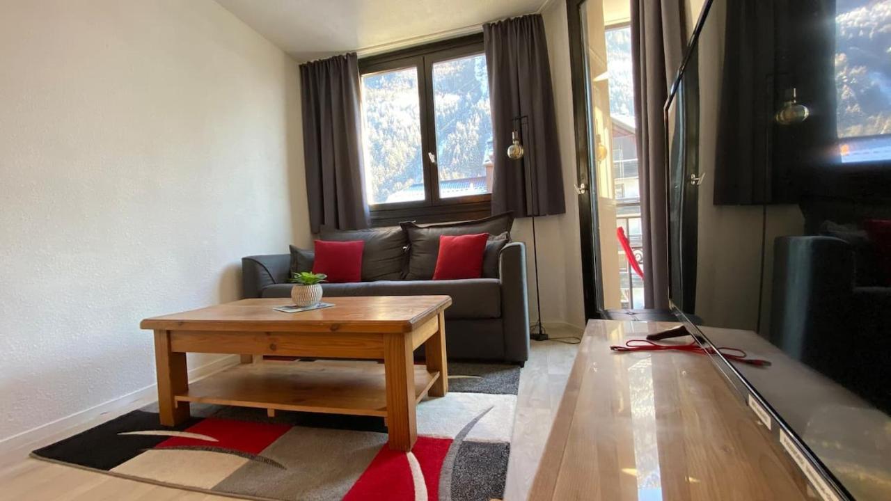 Chamois De Chamonix, Confortable 2 Pièces, Balcon, Parking Gratuit Appartamento *